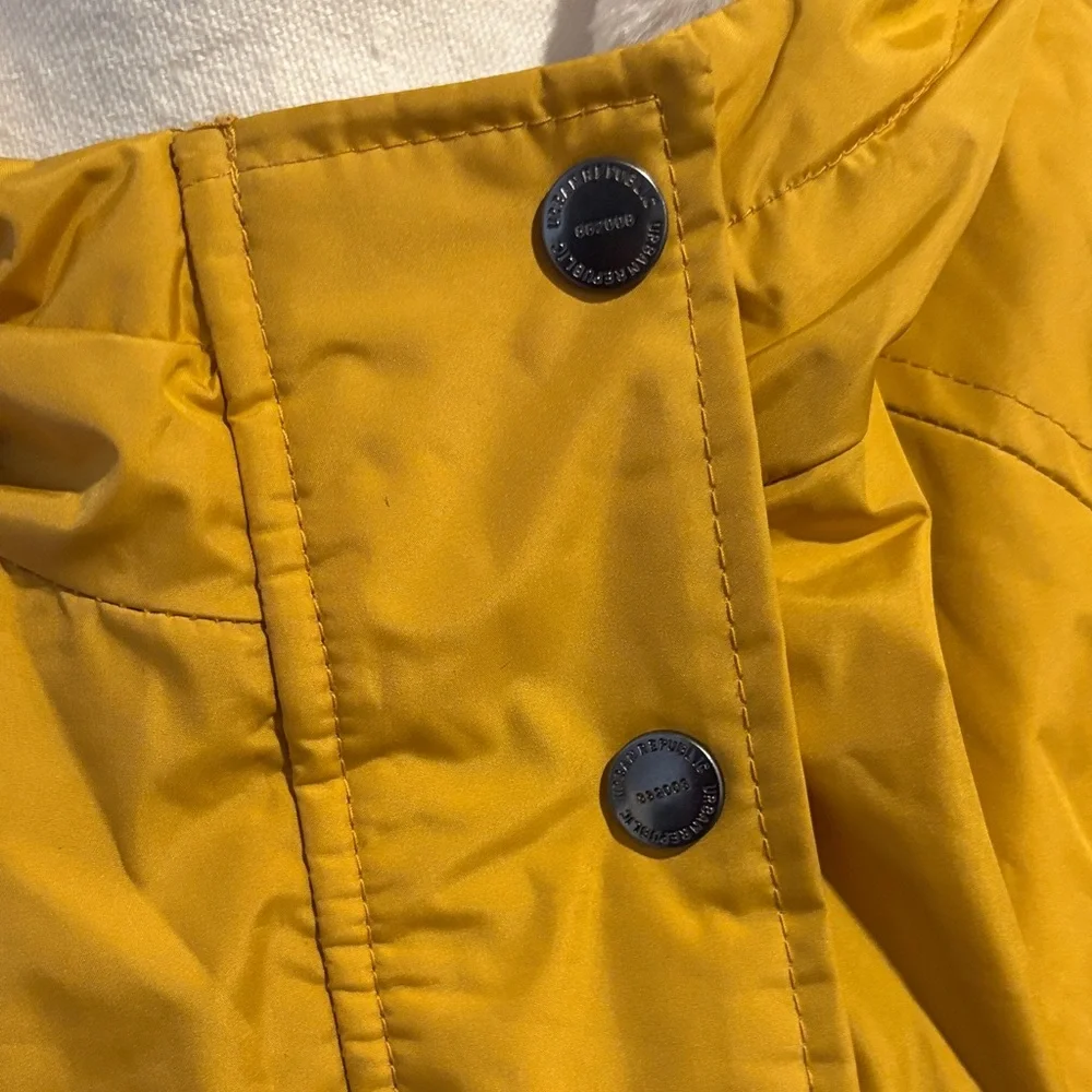 Urban Republic Yellow Utility Jacket with Hood and Water-Resistant Fabric - Picture 2 of 8